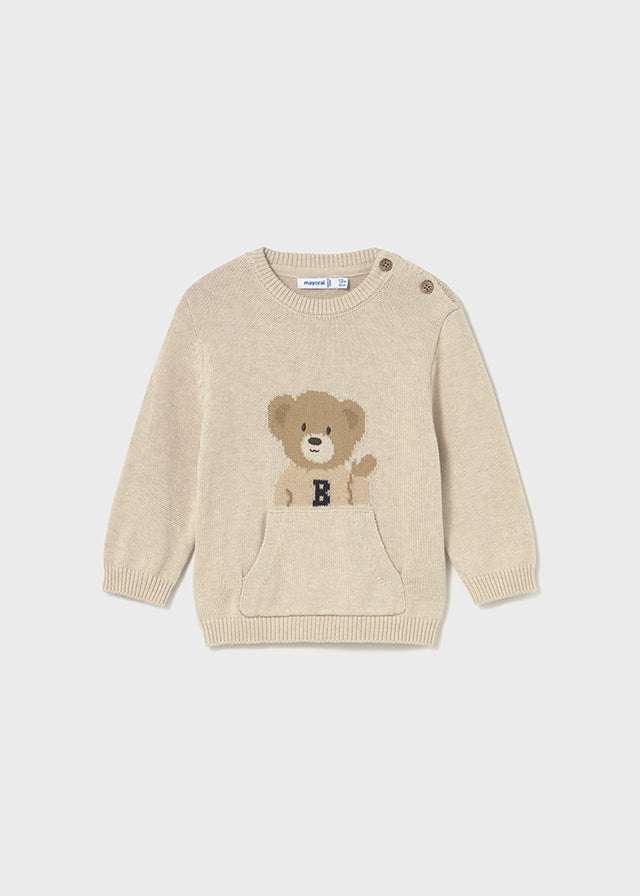 Maglione intarsi grande