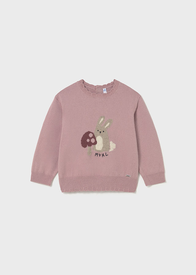 Maglione fino jacquard
