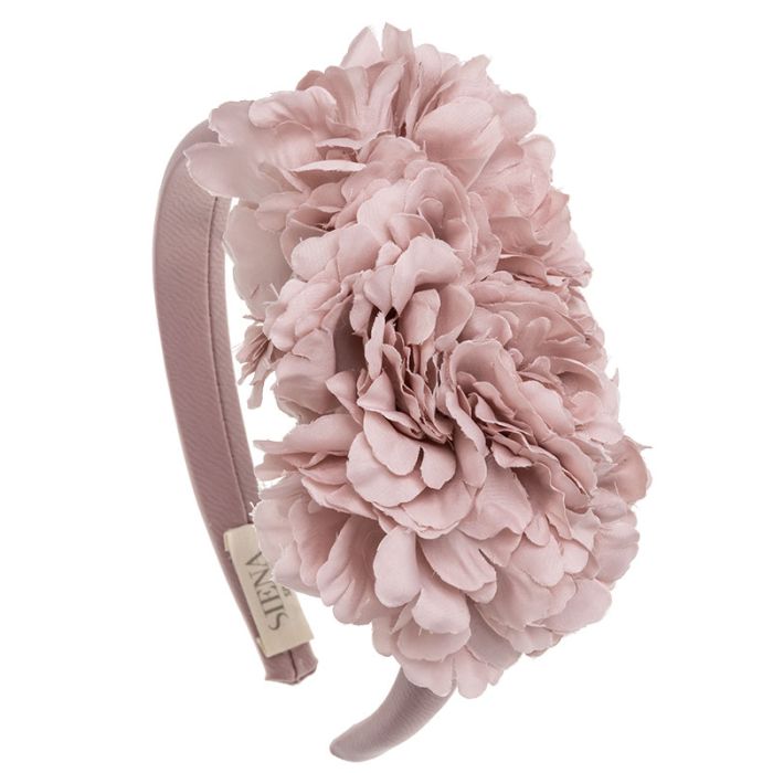 Fascia imbottita con maxi fiore