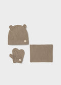 Compl. cappello collo 3 pezzi