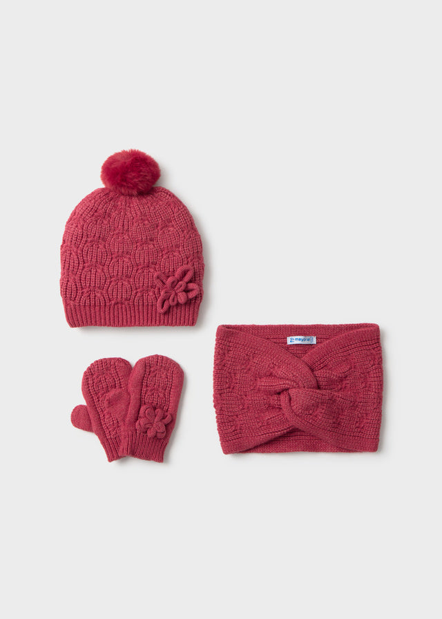Compl. cappello guanti tricot