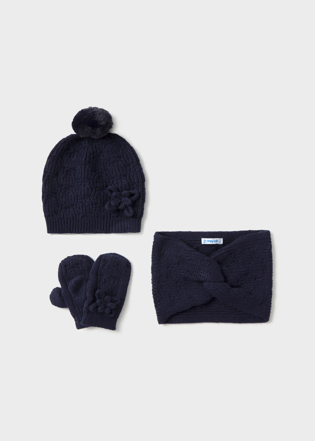 Compl. cappello guanti tricot