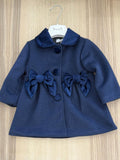 Cappotto naonata con fiocchi