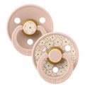 Set di 2 Ciucci STUDIO Colour con tettarella a ciliegia in gomma naturale.