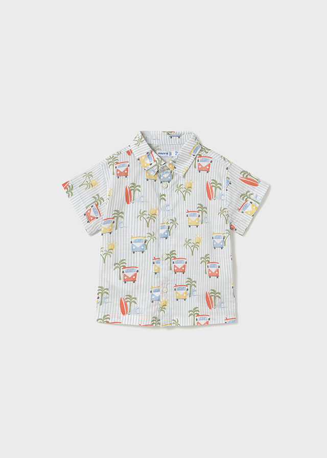 Camicia m/c stampata