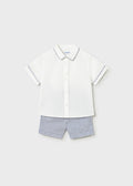 COmpl.bermuda lino suiting