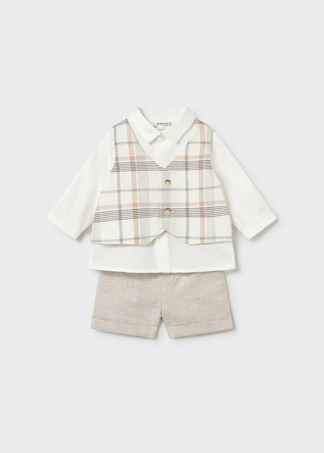 Compl. pant. corto y gilet