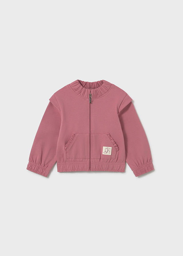 Felpa aperta con zip