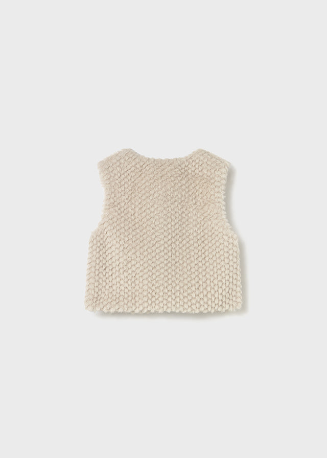 Gilet pelo strutturato