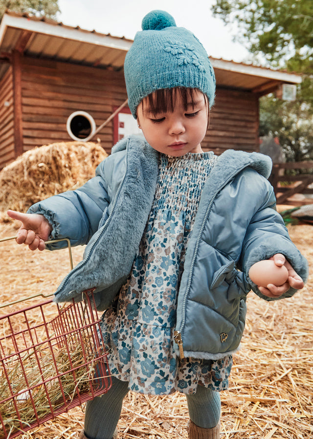 giubbotto reversibile pelo