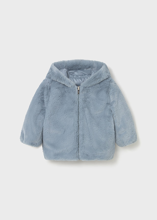 giubbotto reversibile pelo