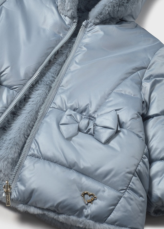 giubbotto reversibile pelo