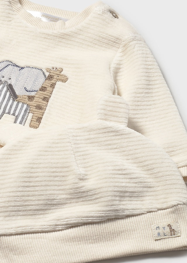 Tuta 3 pezzi punto pana