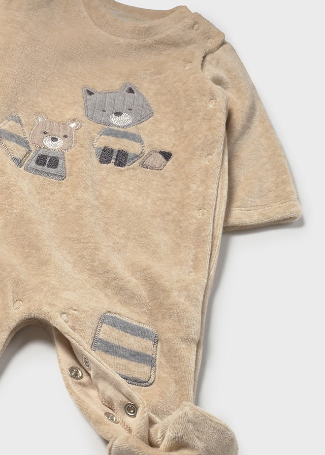 Pagliaccetto ciniglia con volpe e scoiattolo