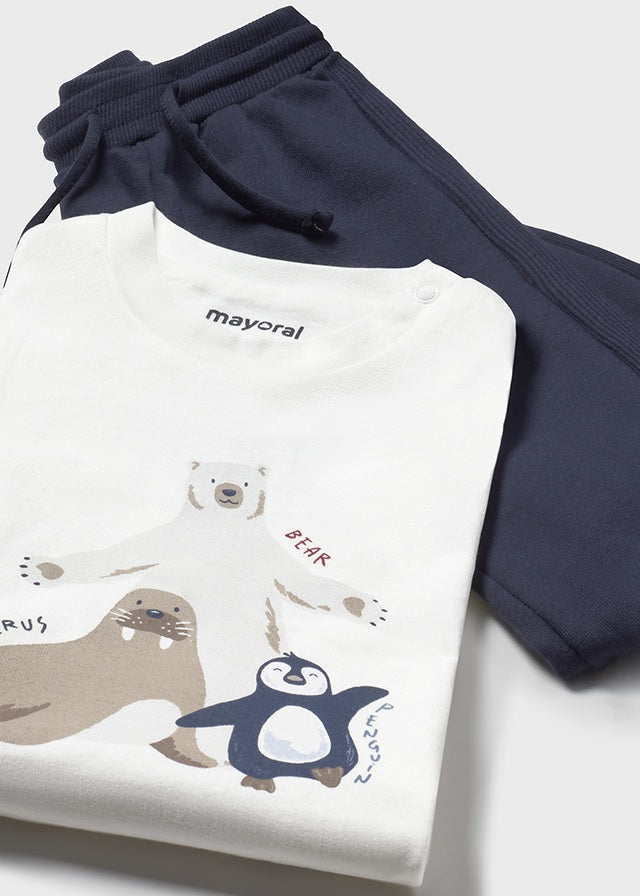 Tuta combinato maglietta