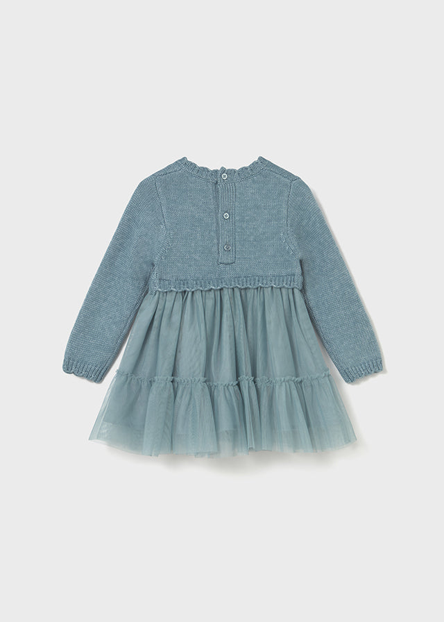 Vestito combinato tricot
