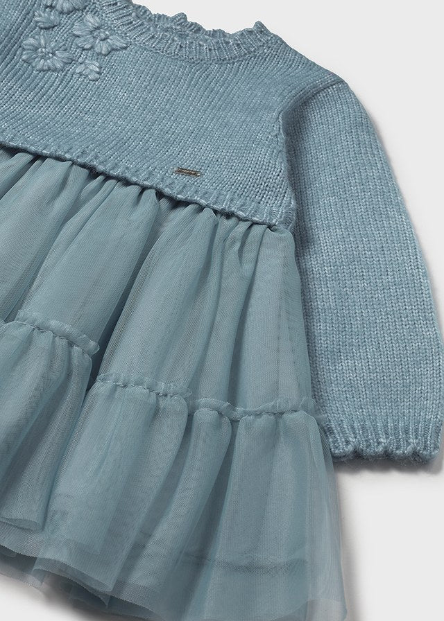 Vestito combinato tricot