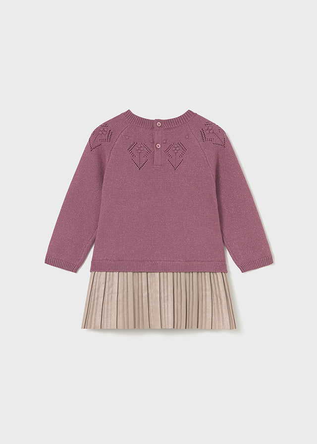 Vestito combinato tricot