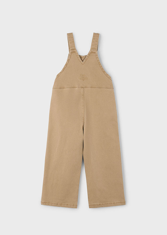 Salopette twill delavè
