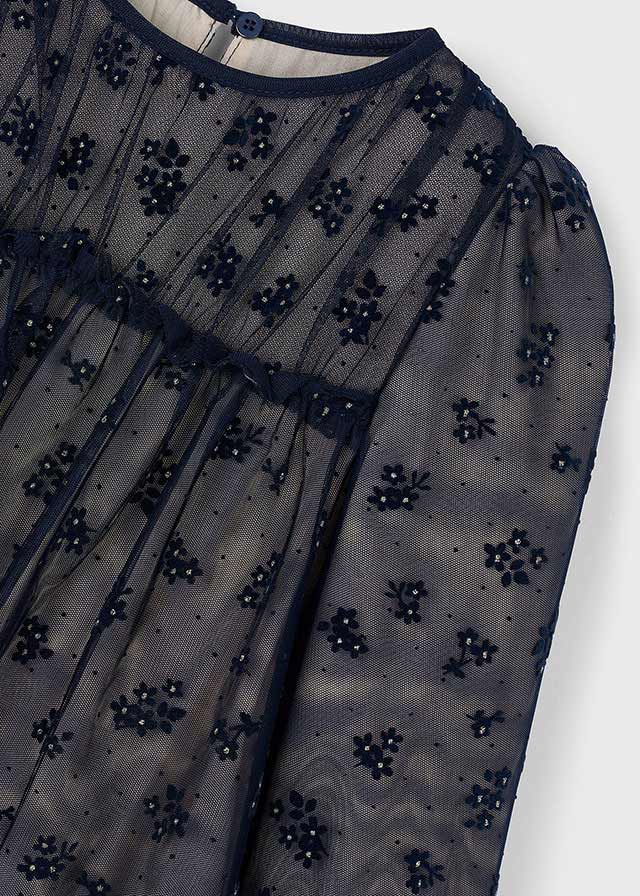 Vestito tulle fantasia