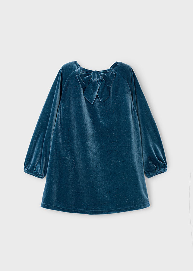 Vestito velluto luminoso