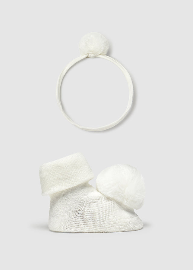 Set cerchietto e calzini