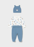 Compl. tutina body e cappello