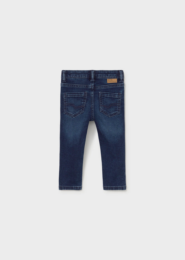 Pantalone soft denim 5 tasche
