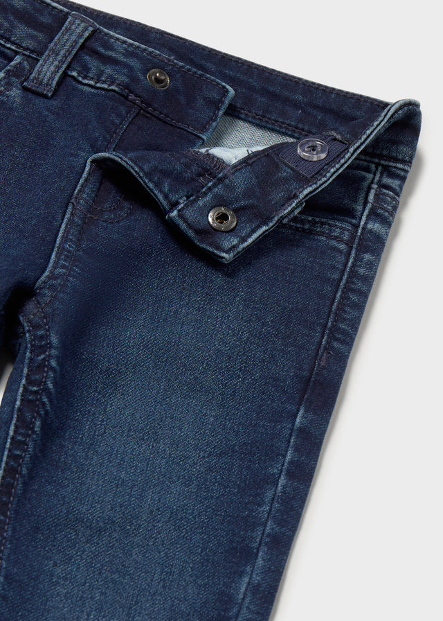 Pantalone soft denim 5 tasche
