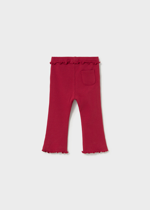 Leggings flare costine