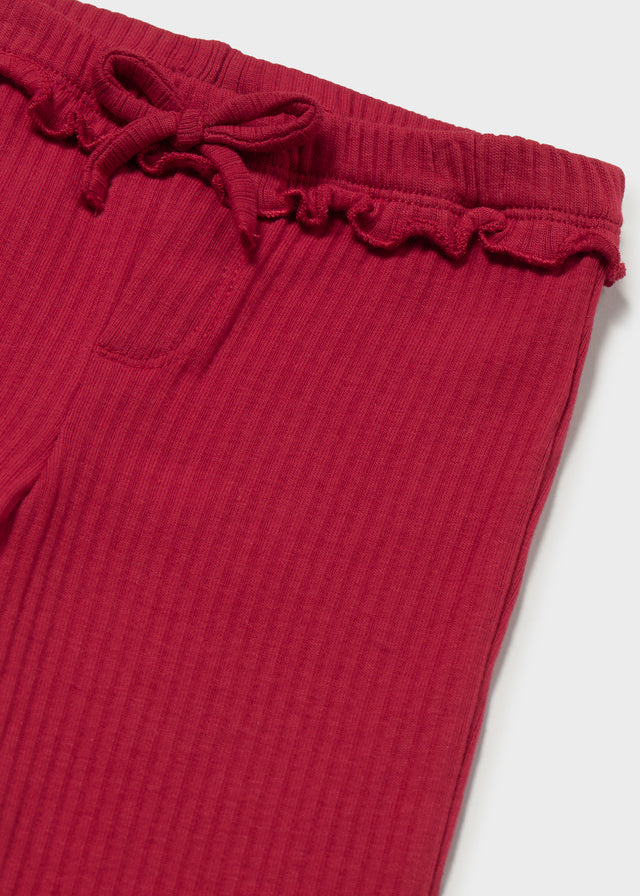 Leggings flare costine