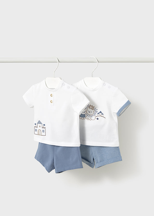 Completi pantaloncino e shirt