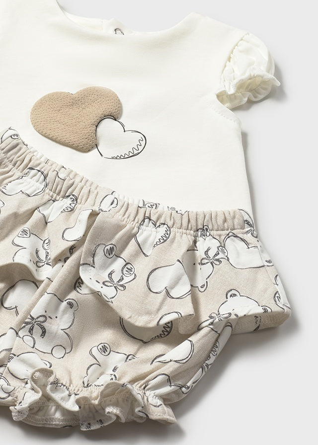 Compl. pant corto e cuoricini