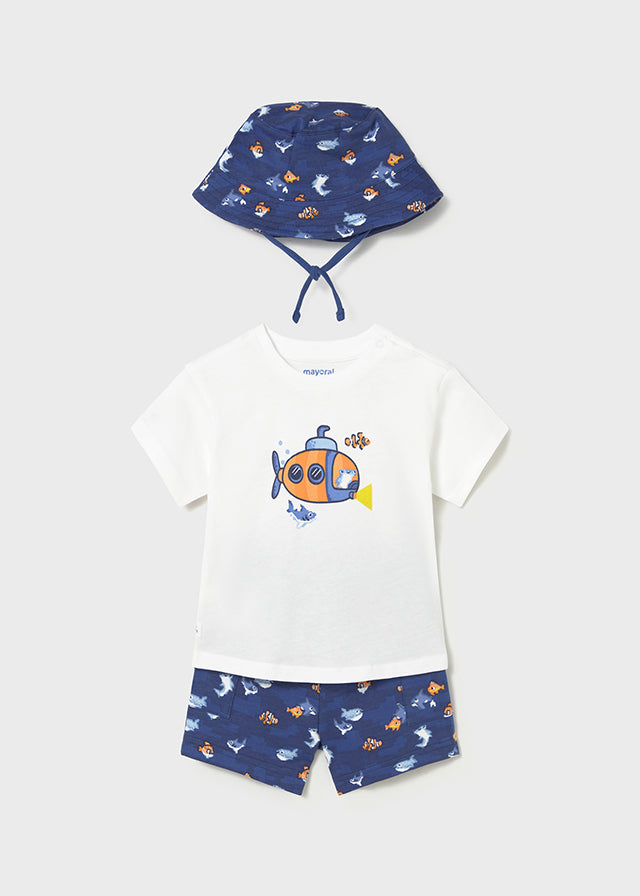 Compl. punto print con cappel