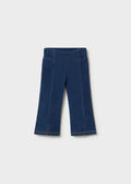 Leggings flared twill