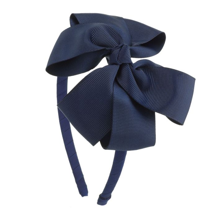 Cerchietto con triplo nodo in grosgrain 16