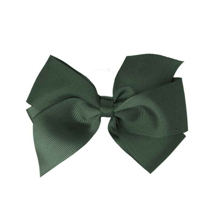 Fermaglio con fiocco grande in grosgrain