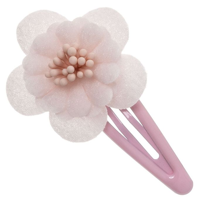 Fermaglio per capelli con piccola ninfea