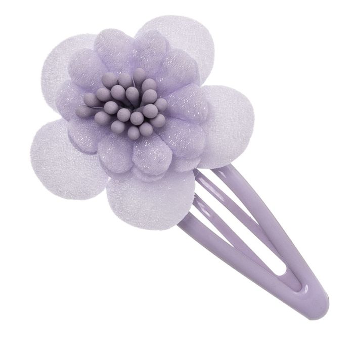 Fermaglio per capelli con piccola ninfea