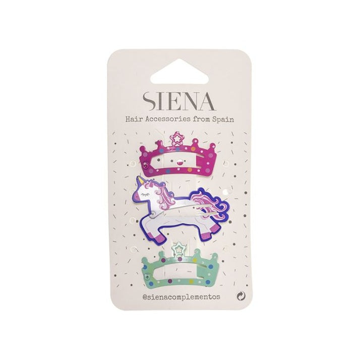 PACK 3 CLIP METAL FORMAS
UNICORNOS-SIRENAS-CORONAS