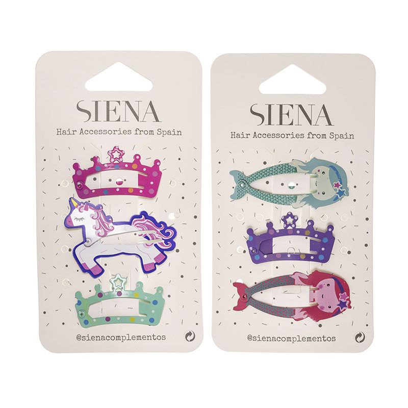 PACK 3 CLIP METAL FORMAS
UNICORNOS-SIRENAS-CORONAS