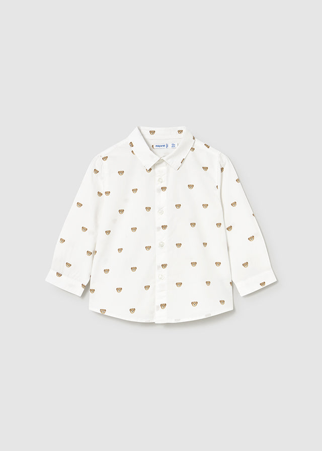 Camicia m/l stampata