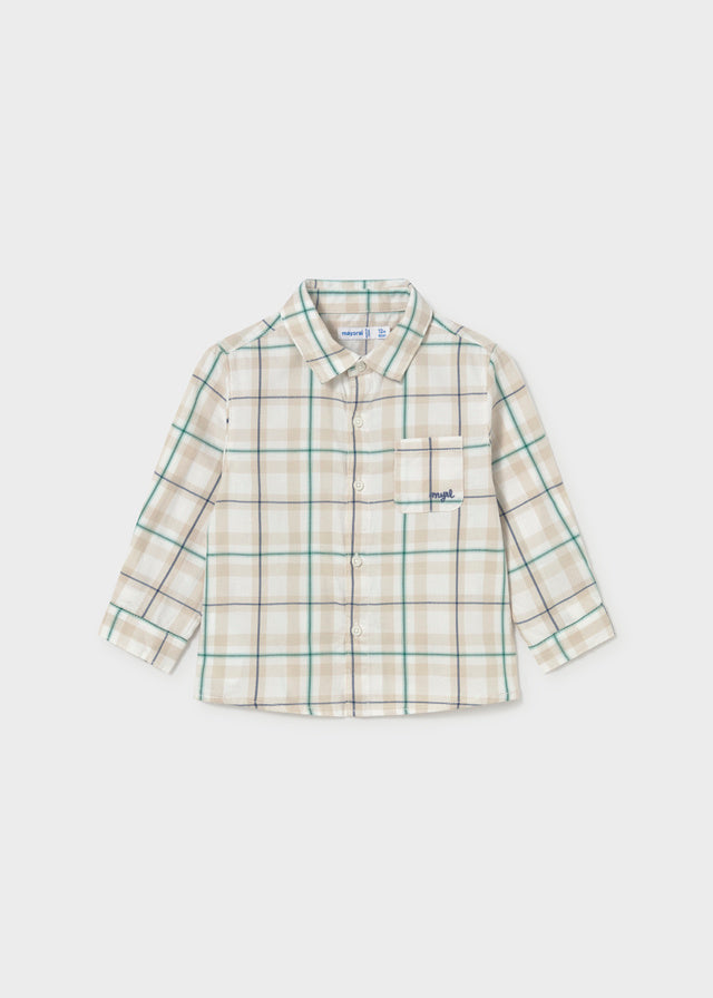 Camicia m/l quadri viyella