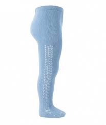 Calzamaglia in caldo cotone lavorata a trecce.