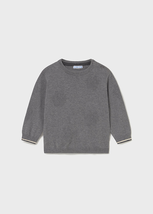 Maglione intarsi relieve