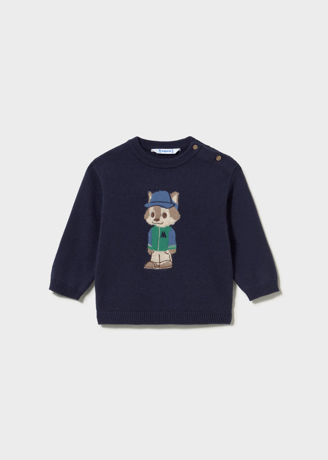 Maglione intarsi personaggi