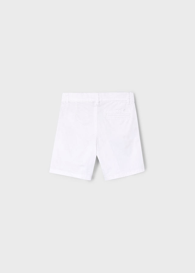 Bermuda tasche a filo twill basico