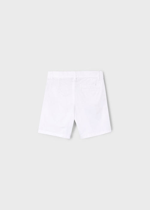 Bermuda tasche a filo twill basico