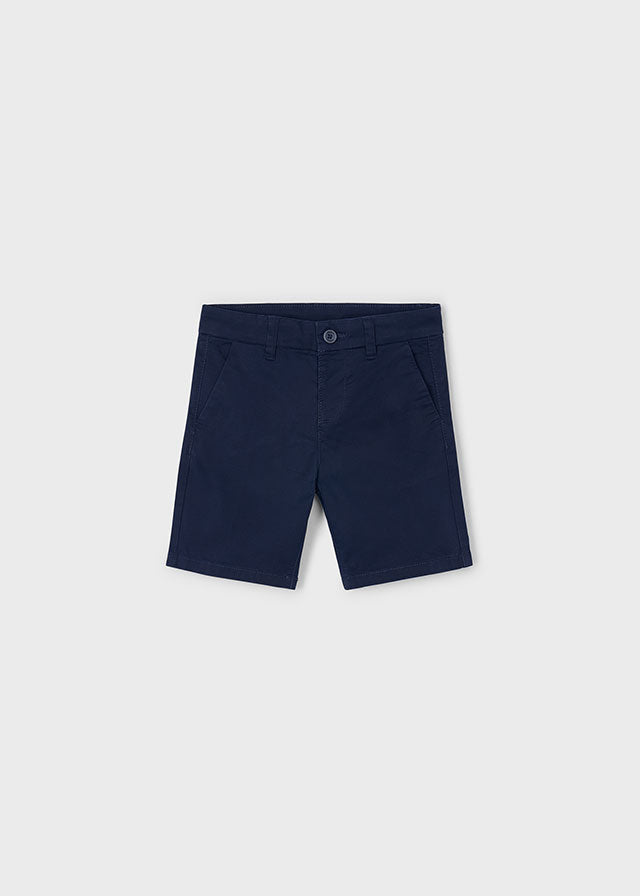 Bermuda tasche a filo twill basico