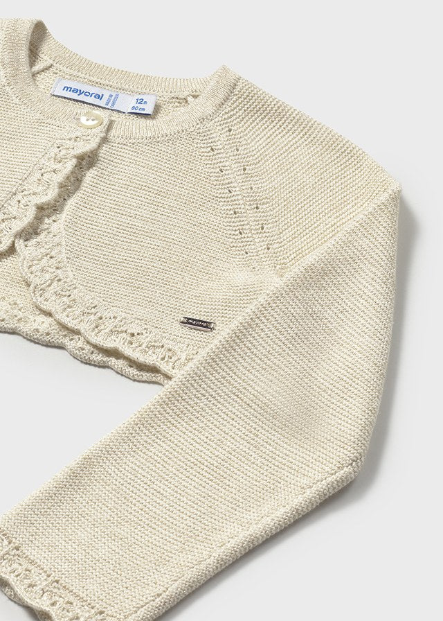 Bolerino tricot basico